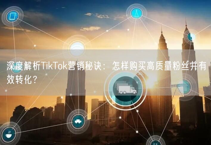 深度解析TikTok营销秘诀：怎样购买高质量粉丝并有效转化？