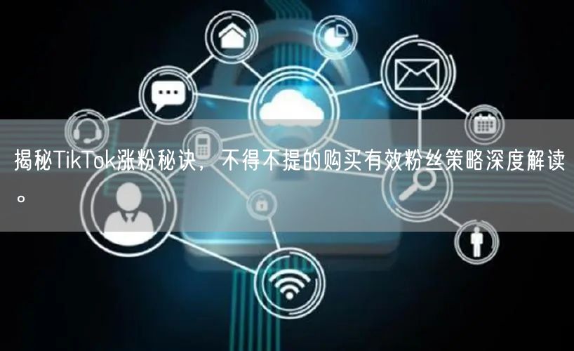 揭秘TikTok涨粉秘诀，不得不提的购买有效粉丝策略深度解读。